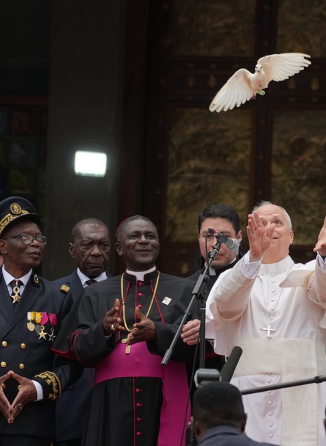 Pápež Lev XIV. v Kamerune