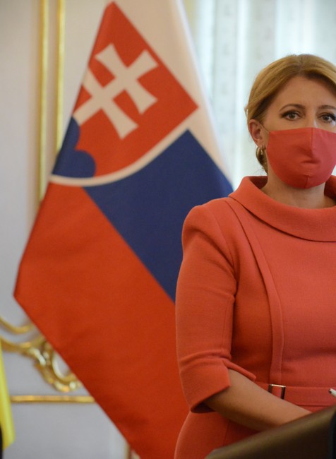 Prezidentka Zuzana Čaputová a ukrajinský prezident Volodymir Zelenskyj