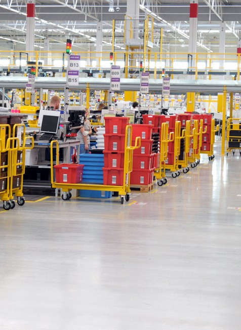 Amazon - pracovné priestory