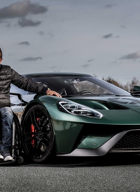 Jason Watt a jeho Ford GT