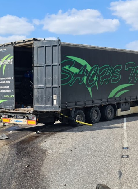 Nehoda na diaľnici D2