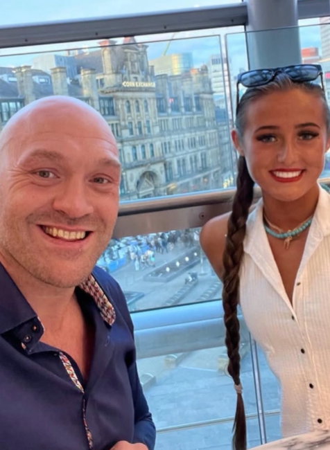Tyson Fury s dcérou Venezuelou