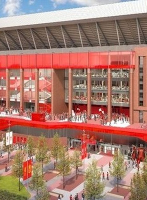 Vynovený štadión na Anfield road