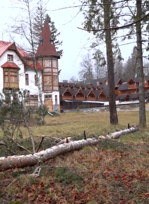 Severom Slovenska sa prehnal vietor o sile orkánu. Viaceré obce ostali na Štedrý deň bez elektriny