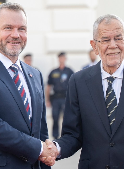 Peter Pellegrini na návšteve Rakúska