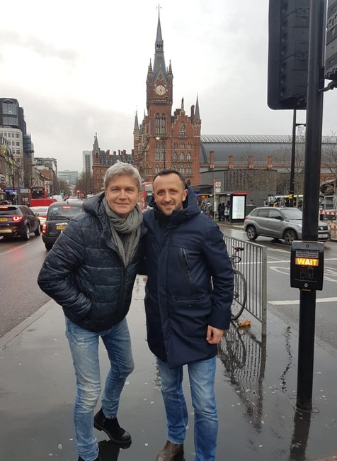 Ondrej Kandráč, Štefan Skrúcaný, Londýn, kostol