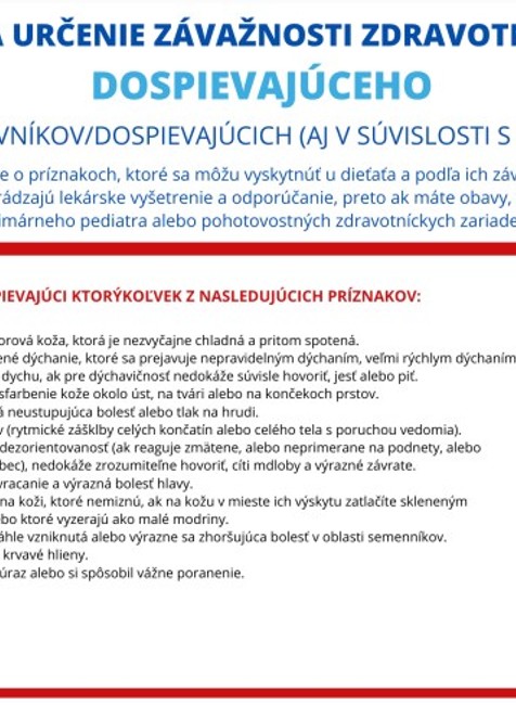 Dospievajúce dieťa_červená zóna