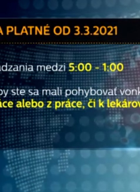 Vláda zaviedla nové opatrenia.