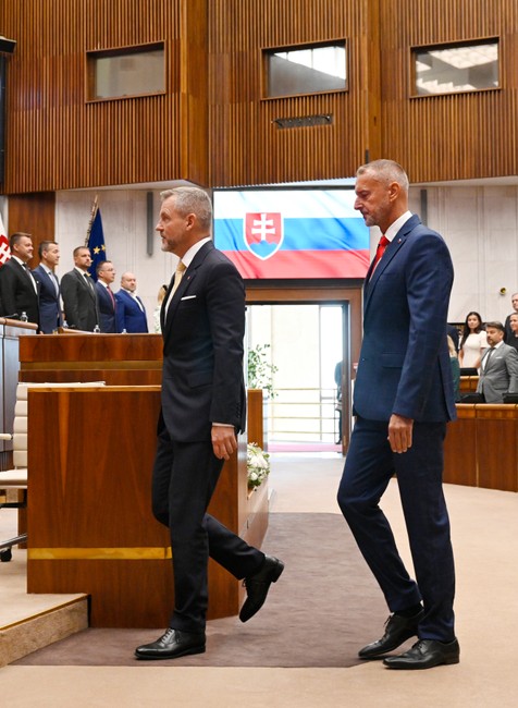 Prezident SR Peter Pellegrini vystúpil v NR SR so správou o stave Slovenskej republiky