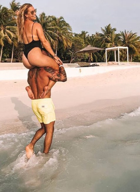 Dominika Cibulková s manželom Michalom