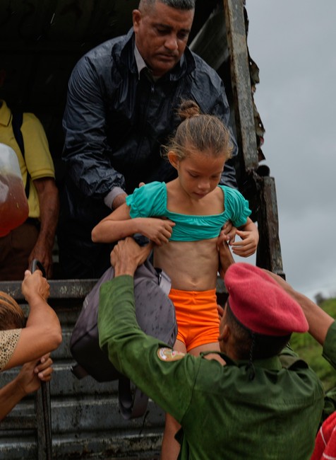 Evakuácia v dedinke Canizo