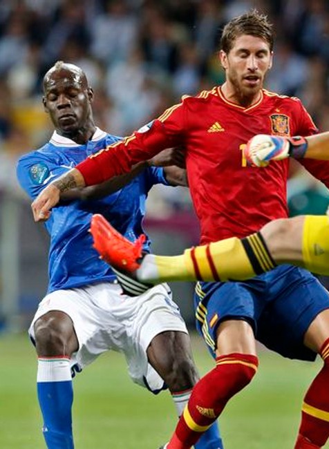 ME 2012, Španielsko-Taliansko