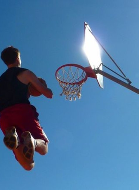 streetball zavesenie