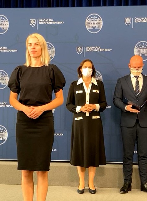 Tlačová beseda premiéra a ministrov.