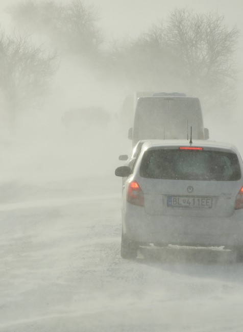 počasie na Slovensku, zima a sneh