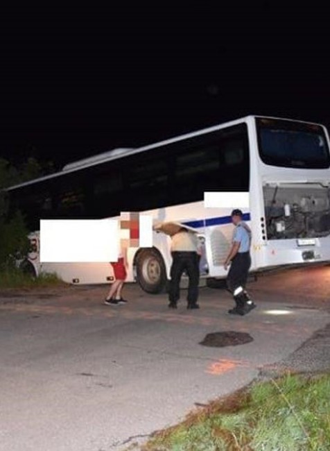 Šofér autobusu pod vplyvom 