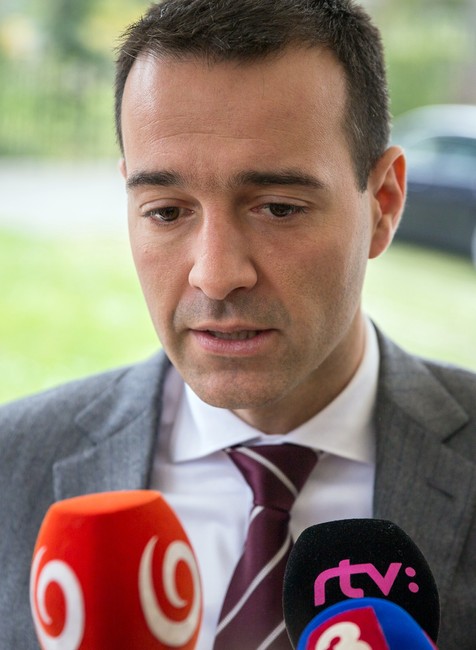 Tomáš Drucker minister zdravotníctva detail tváre