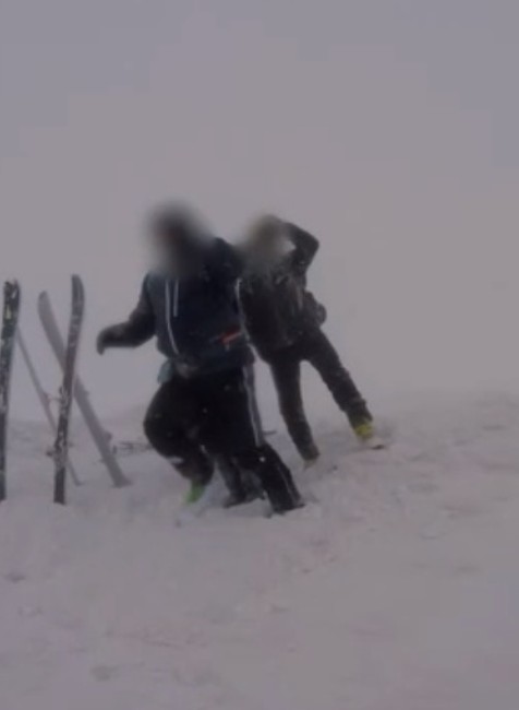 Záchrana troch českých turistov. Uviazli na hrebeni v Malej Fatre