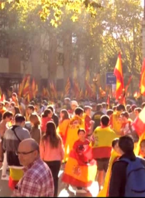 Veľké protesty v Barcelone453