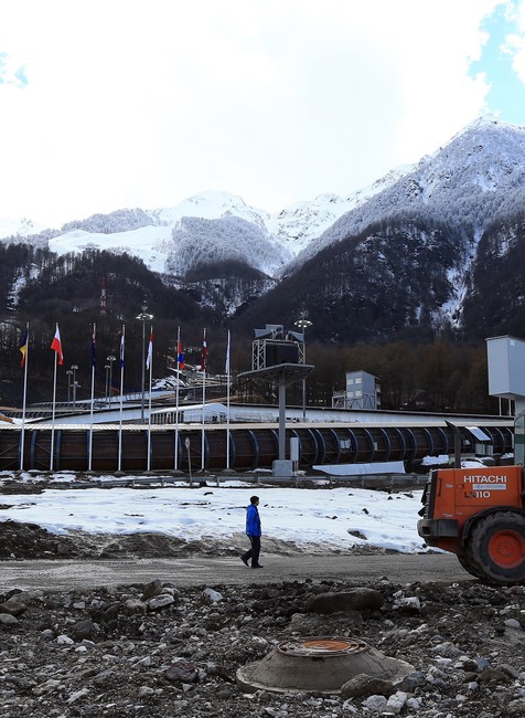 Soči rozostavené športoviská 2