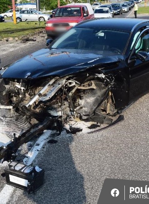 Nehoda v Petržalke