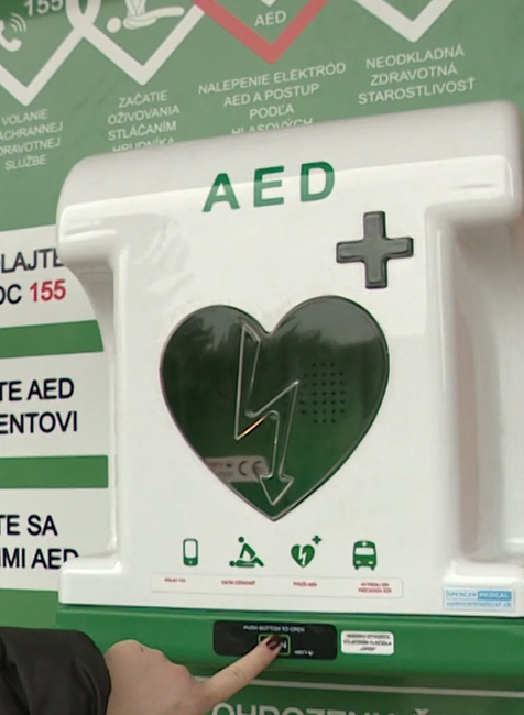 defibrilator stupava