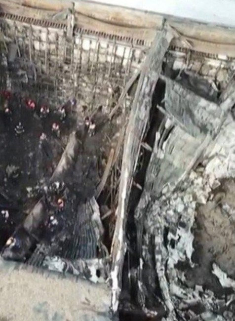 Požiar nákupného centra