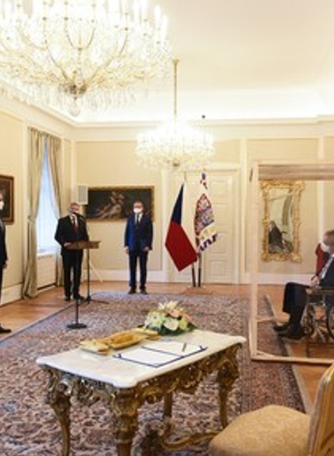 Prezident Miloš Zeman vymenoval nového predsedu vlády