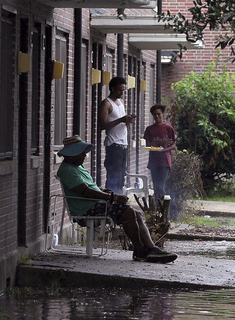 hurikán Florence - ľudia na priedomí