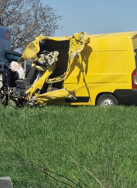 Čelná zrážka pri Nitre