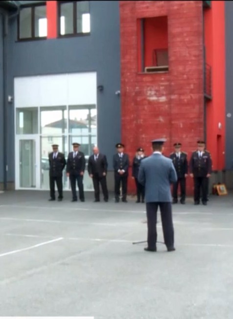 Ocenenie bývalého hasiča