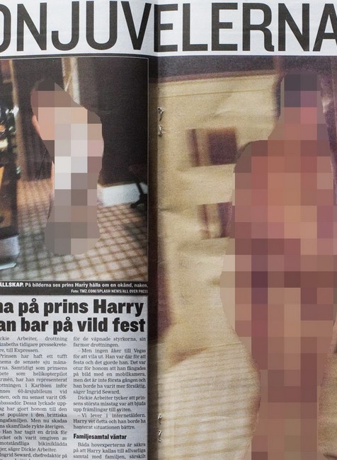 Noviny správa týždňa penis princ Harry nahý