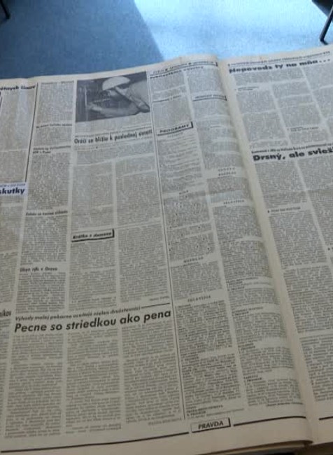 Exkurzia do histórie: O čom sa písalo 4. novembra 1989