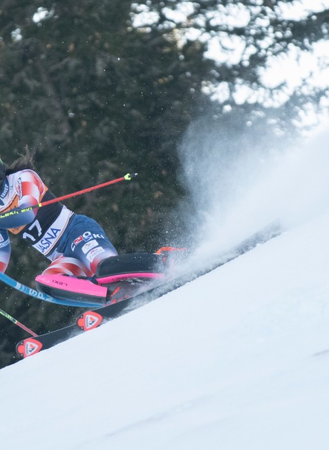Jasná slalom lyžovanie Zrinka Ljutičová