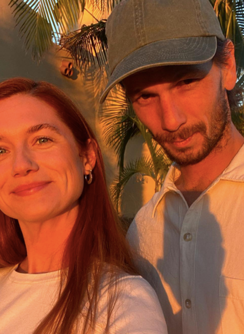 Bonnie Wright s manželom Andrewom