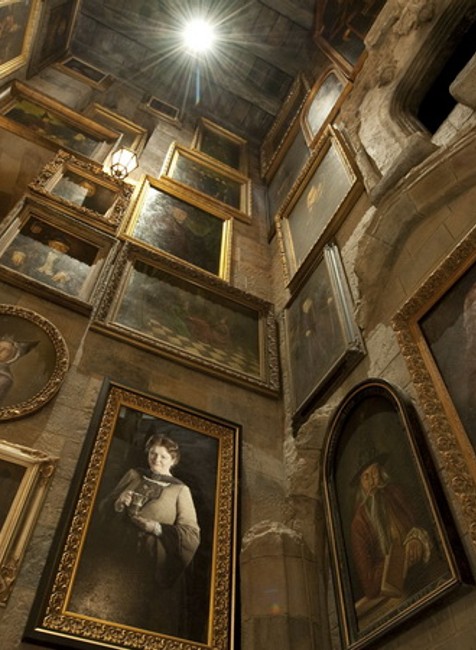 miestnost plna obrazov, harry potter