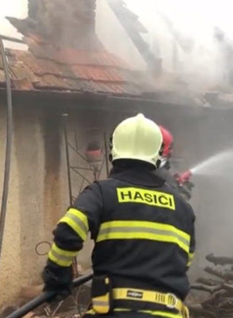 Pri požiari utrpela popáleniny