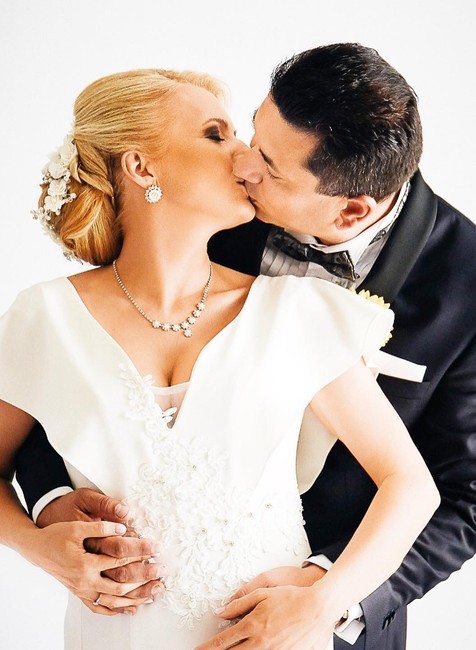 Aneta Parišková s manželom