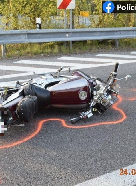 Na diaľnici D1 prišiel o život 57-ročný motocyklista 