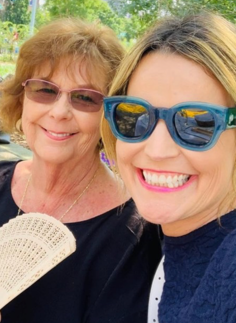 Savannah Guthrie s matkou Nancy