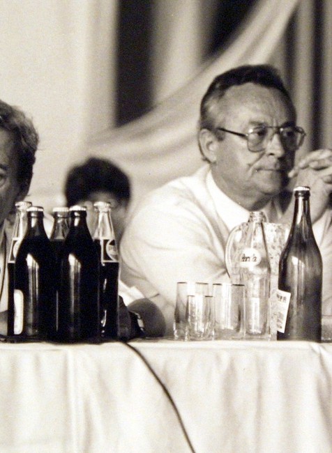 Líder ĽS-HZDS Vladimír Mečiar