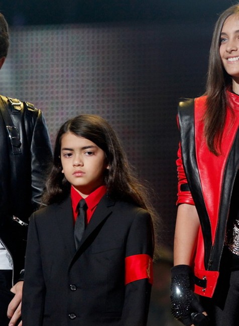 Michael Forever spomienkový koncert, spevákove deti