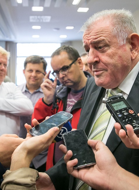 Vladimír Mečiar na konferencii Právny štát alebo právo na pravdu