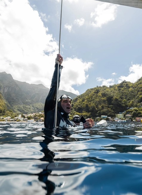 Freediver Martin Ruman