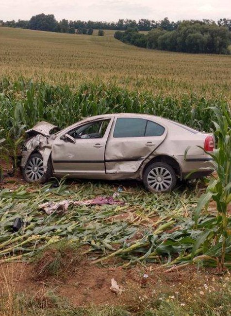 Vodič sa pri predbiehaní zrazil s oproti idúcim autom. Nehodu neprežil