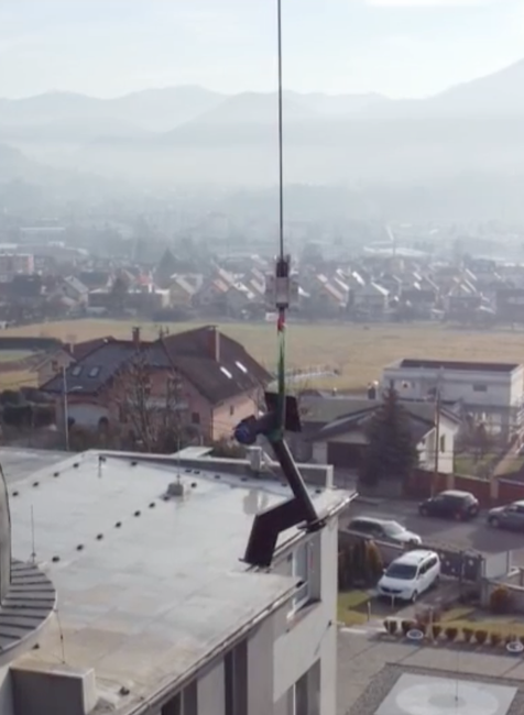 Výmena nového ďalekohľadu  v Kysuckom Novom Meste