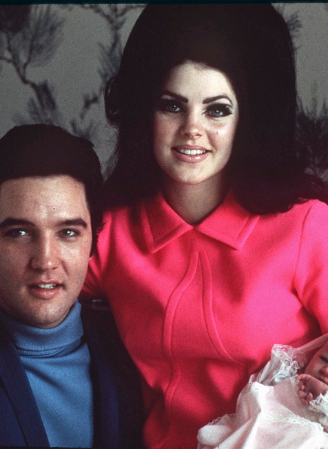 Lisa Marie Presley s rodičmi