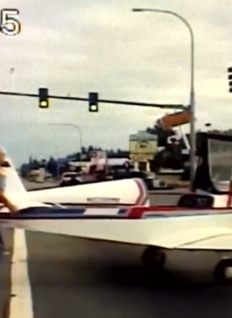 Núdzové pristátie lietadla