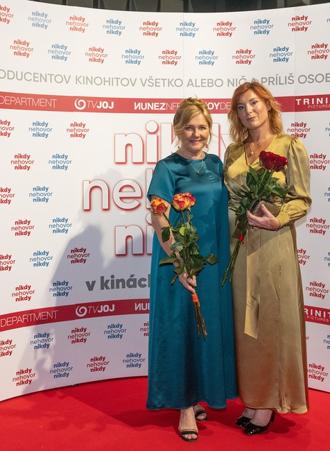 Producentka filmu Olga Nunezova a herecka Lenka Krobotova