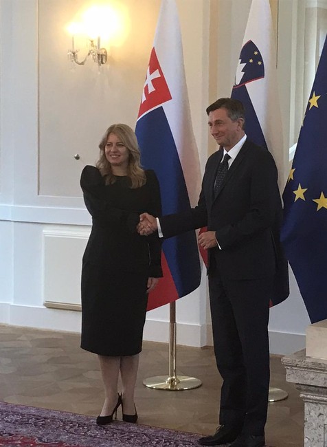 Návšteva prezidentky Zuzany Čaputovej v Slovinsku